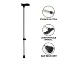 Adjustable Walking Stick for Men & Women (Grey)