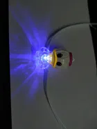 Plastic Micky Mouse, Donal Duck & Doraemon LED Light Rakhi for Kids 