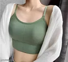 Cotton Blend Bra for Women, Peach 
