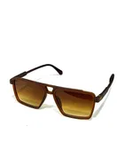 ABS Plastic Square Shape Sunglasses for Men 
