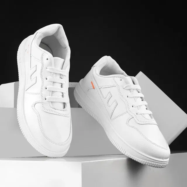 Sneakers for Men (White, 10)