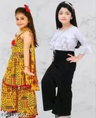 RK TRADERS Cotton Pants for Kids, Pack of 2 