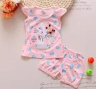 Hosiery Printed Clothing Set for Kids 