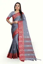 New Fancy Cotton Festive Sarees 