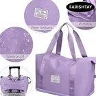 Nylon Womens Shoulder/Handbag ,Multicolour 