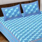 Cotton Queen Bedsheet with 2 Pillow Cover 
