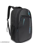 Rubber Backpack for Men & Women, Black