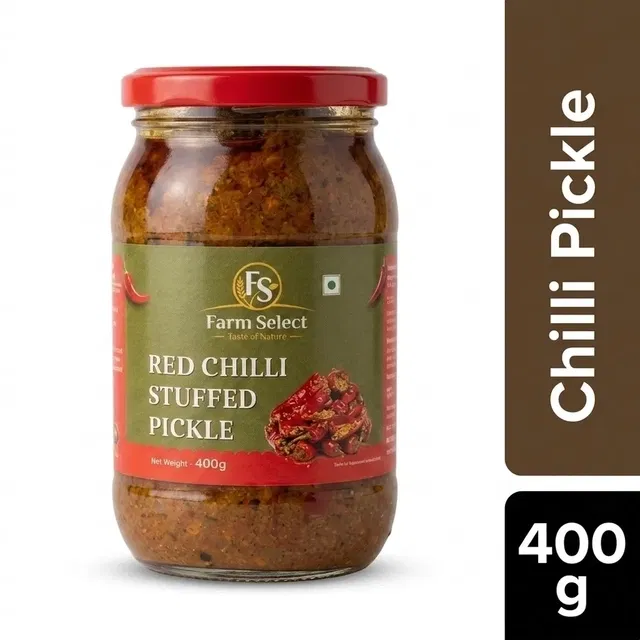 फार्म सेलेक्ट चिली पिकल 400 g