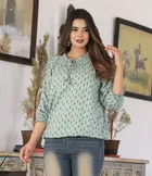 Rayon Printed Top for Women 