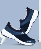 ASIAN Future-04 SPL Latest Stylish laceless Casual/sports sneakers, Slip on blue shoes for running, walking, gym, trekking & party Running Shoes For Men/boys (future-04-spl-N-BLUE-8)