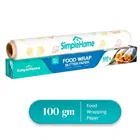 सिंपलहोम बेसिक फ़ूड रैपिंग पेपर 100g [ग्रॉस]