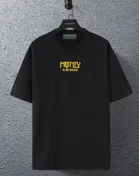 Round Neck Printed Oversized T-Shirt for Men 