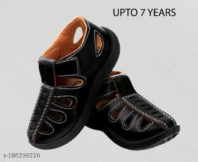 Sandals for Boys (Black, 18-21 Months)