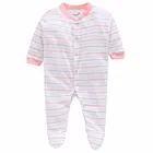 Hosiery Cotton Printed Rompers for Kids, Pack of 3, Multicolor 