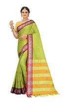 Cotton Embellished Saree for Women 