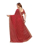 Georgette Printed Saree for Women 