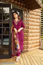 Embroidered Cotton Kurta Set for Women 
