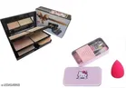 5in1 Compact Powder  7 Pics Makeup Brush And Spounge Puff