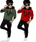 Cotton Clothing Set for Boys, Multicolour, Pack of 2 
