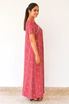 Sarina Printed Nightdress for Women 