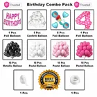 Mermaid Princess Theme 4th Happy Birthday Decoration,Multicolour,Set Of 1