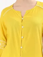 Casual Regular Sleeves Embroidered Short Kurti 