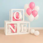 One Balloon Box for 1st Birthday Decoration,Multicolour,Set Of 1