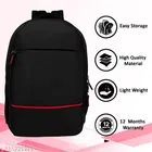 Polyester Backpack for Men & Women, Black