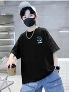 Round Neck Printed T-Shirt for Boys 