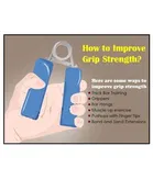 Hand Grip Strengthener with Foam Handle [Black]