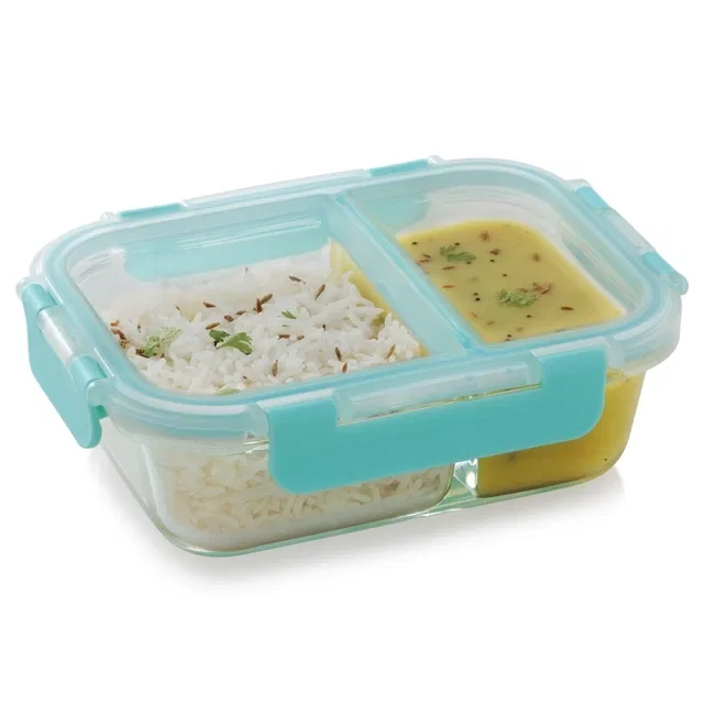 मैग्नस ग्लॉक खाद्य डिवाइडर आयताकार कंटेनर 580 ml