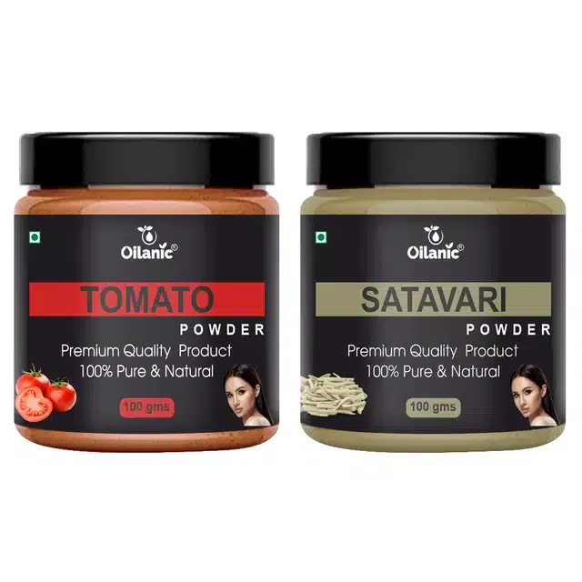 Natural Tomato & Shatavari Powder for Skin & Hair (Pack of 2, 100 g)