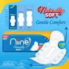 नाइन नैचुरली सॉफ्ट सेनेटरी पैड्स रेगुलर - 3X6 पीस 