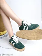 Shoetopia Girls Sneakers Green 