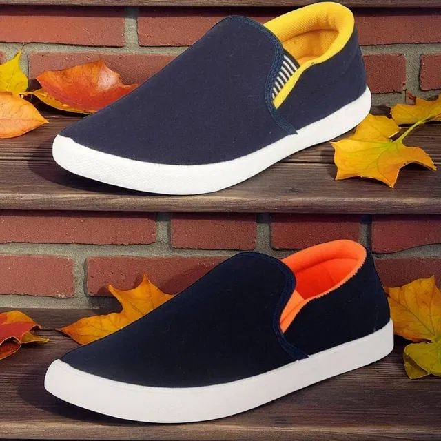 Casual Shoes for Men, Pack of 2, Multicolor (9)