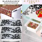 KANUSHI Industries® 1 Pc Fridge Cover for Top with 6 Utility Pockets + 3 Fridge Mats 