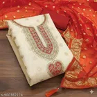 Silk Blend Embroidered Punjabi/All Over Suits for Women 