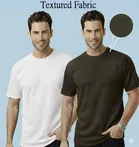 Polyester Round Neck T-shirt for Men, Multicolour, Pack of 2 