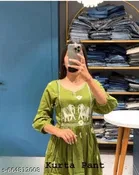Embroidered A-line Kurta Set for Women 