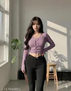 Lycra Top for Women, Pink 