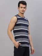 Rigo Sleeveless Striped Vest for Men 