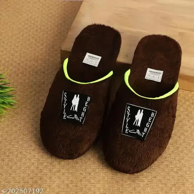 Sliders for Men (Brown, 10)