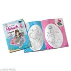 Copy Coloring Books For Kids - Set Of 10 Books - Hindi Varnamala, Trace & Paint, Super Heroes And Many More
