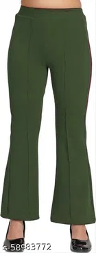 Cotton Blend Trouser for Women 