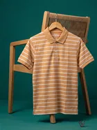 Striped Polo T-shirt for Men 