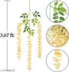 Polyester Artificial Hanging Flower Garlands 