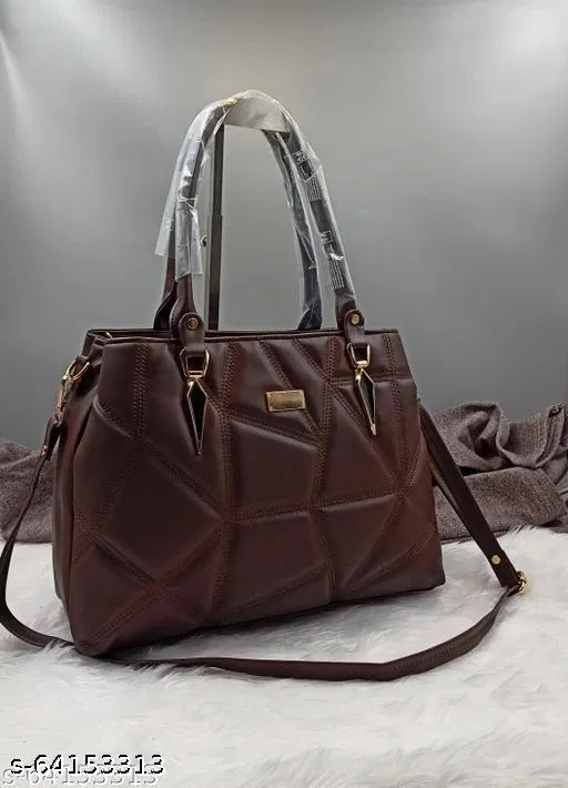 Designer Handbag for Women (Brown)