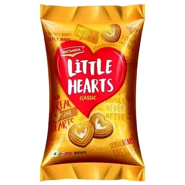ब्रिटानिया लिटिल हार्ट्स क्लासिक बिस्किट 79 g