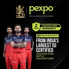 PEXPO Electro 1000 Hot & Cold | Stainless Steel Water Bottle 980ml - Military Green