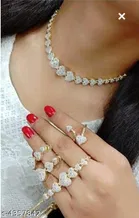 Alloy Jewellery Set for Women 